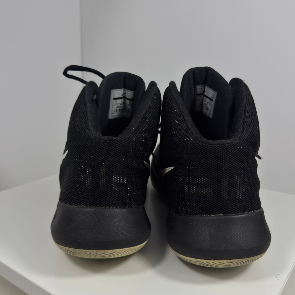 Nike Air Precision Basketball Shoes Mens Size 11 Black White High Top Sneaker - Picture 7 of 16